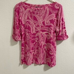 Lauren Ralph Lauren Paisley Blouse